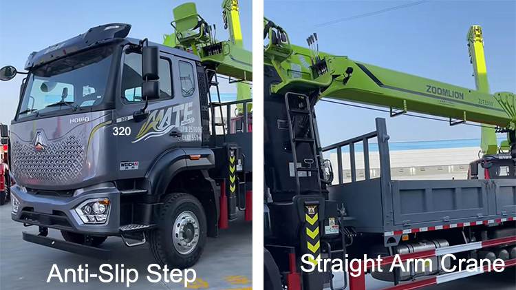 2020 Sinotruk Howo 6x4 Cargo Crane Truck for Sale in Libya