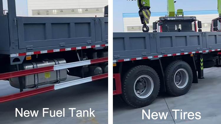 2020 Sinotruk Howo 6x4 Cargo Crane Truck for Sale in Libya