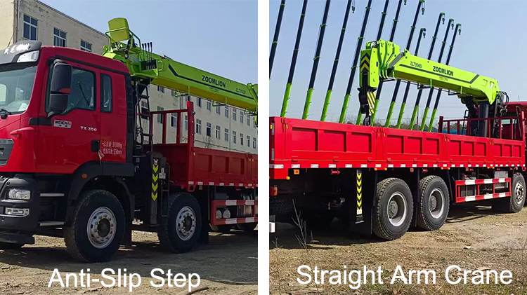 Sinotruk Tx 8x4 Second Hand Truck Mounted Cranes for Sale in Gambia