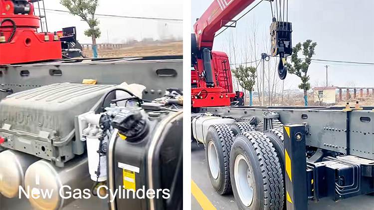 Used Sinotruk Howo 8x4 Crane Truck for Sale in Uganda