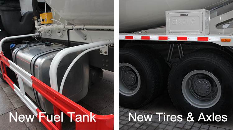 Sinotruk Howo T7h Second Hand Concrete Mixer Trucks for Sale in Jamaica