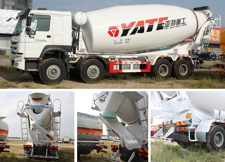 Used Howo 8x4 Concrete Mixer Truck Price In India