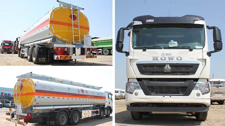 Sinotruk Howo T5G 340hp Used Fuel Tanker Truck 8x4 for Sale in Mozambique