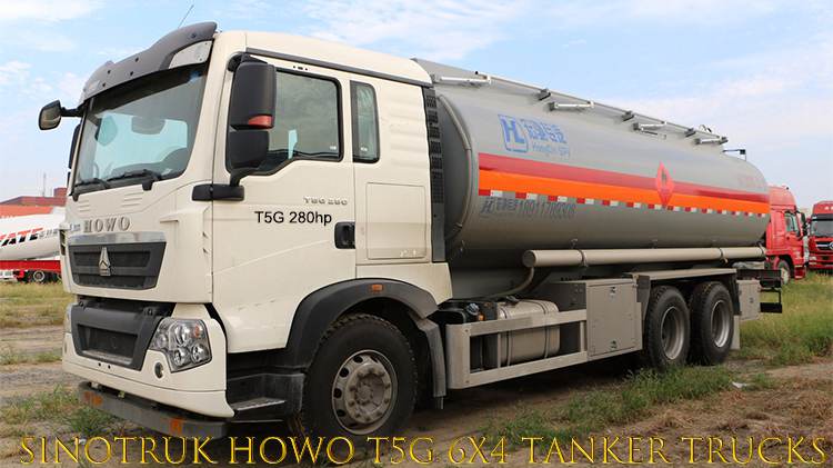 Used Sinotruk Howo T5G 6x4 Tanker Trucks Price in Ivory Coast
