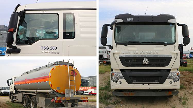 Used Sinotruk Howo T5G 6x4 Tanker Trucks Price in Ivory Coast