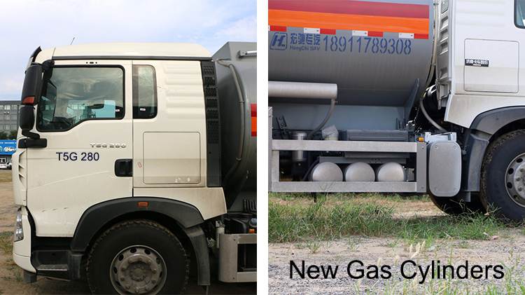 Used Sinotruk Howo T5G 6x4 Tanker Trucks Price in Ivory Coast