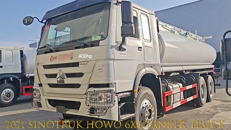 2021 Sinotruk Howo 6x4 Used Tanker Truck for Sale in Indonesia