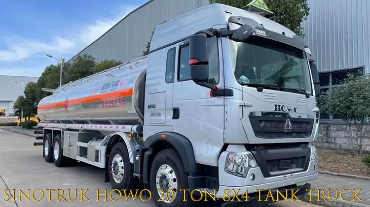 Second Hand Sinotruk Howo 8x4 Tank Truck for Sale | Second Hand Sinotruk Howo 20 Ton Fuel Tank Truck Euro 4 Price in Zambia