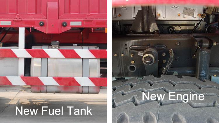 Used Howo Cargo Truck 8x4 for Sale in Zambia