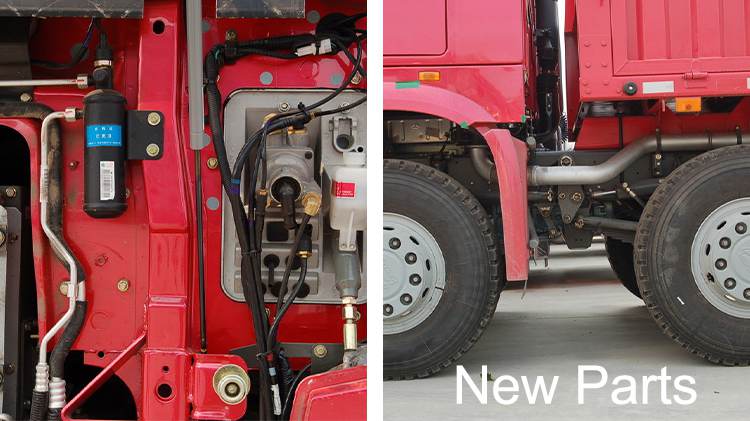 Used Howo Cargo Truck 8x4 for Sale in Zambia