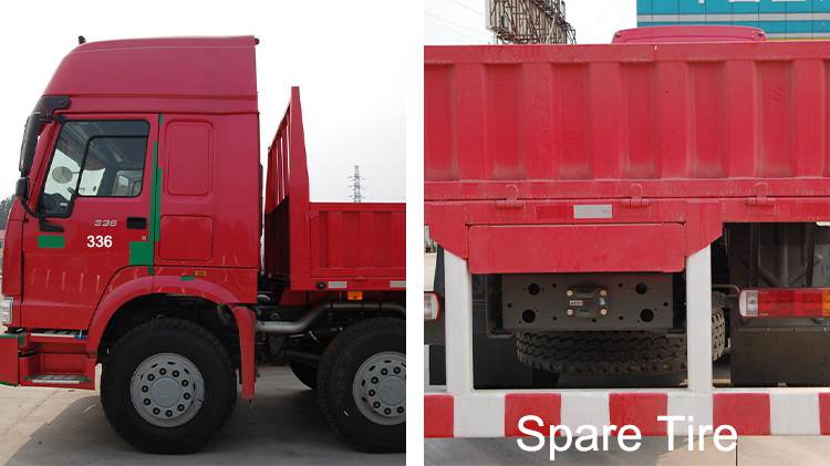 Used Howo Cargo Truck 8x4 for Sale in Zambia