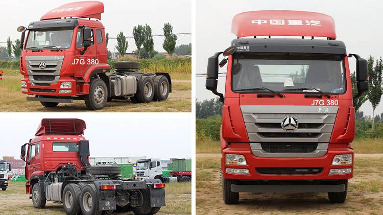 6x4 Sinotruk Hohan 380 Hp Tractor Truck for Sale in Tanzania