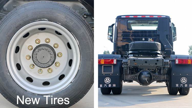 Used Sinotruk Hohan 4x2 Tractor Truck Price in Ivory Coast