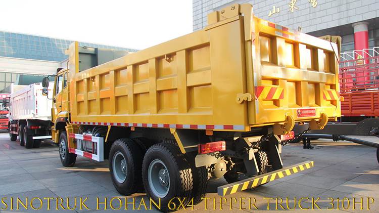 Sinotruk Truck Used Hohan 6x4 Tipper Truck for Sale in Cameroon