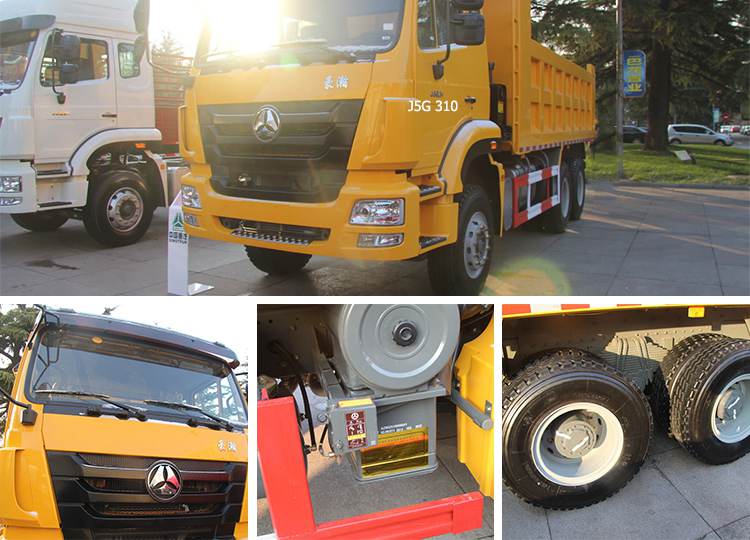 Sinotruk Truck Used Hohan 6x4 Tipper Truck for Sale in Cameroon