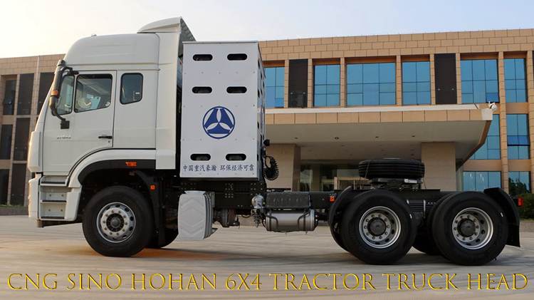 Used CNG Sino Truck Hohan 6x4 Tractor Truck Head for Sale in Nigeria