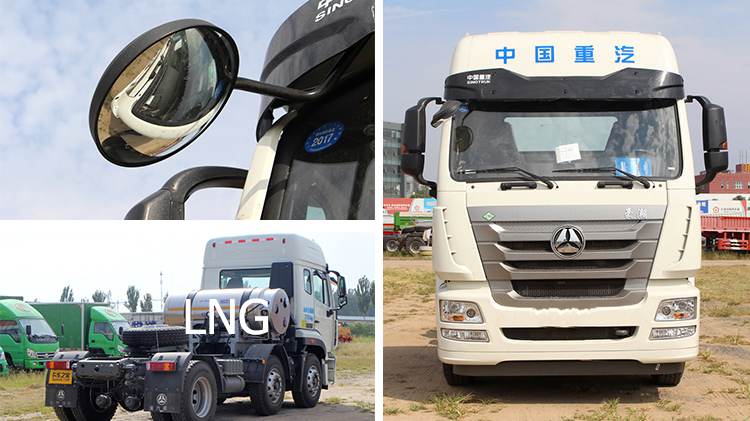 Used Sinotruk Euro 5 Hohan LNG Truck Head in Gambia