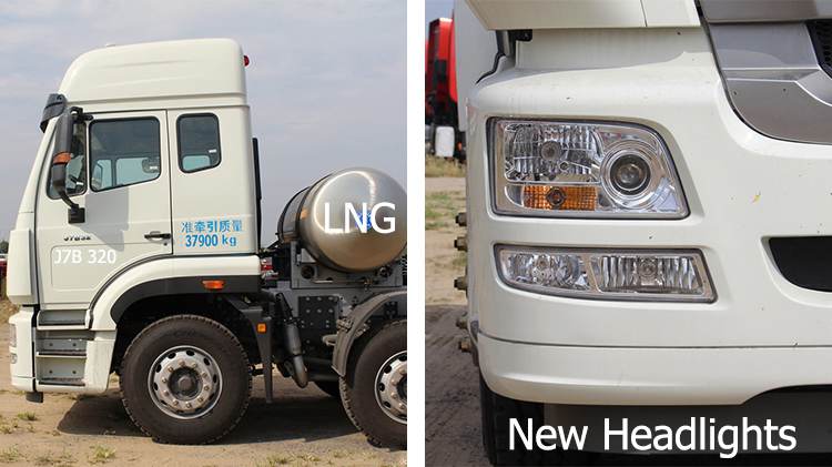 Used Sinotruk Euro 5 Hohan LNG Truck Head in Gambia