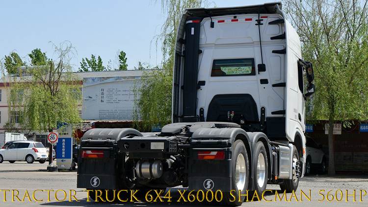 Used Tractor Truck 6x4 x6000 Shacman Euro 6 for Sale in Burkina Faso