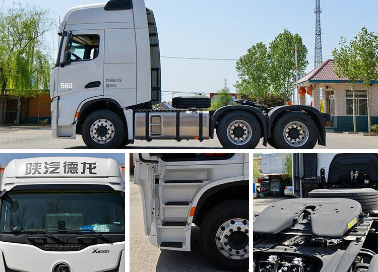 Used Tractor Truck 6x4 x6000 Shacman Euro 6 for Sale in Burkina Faso