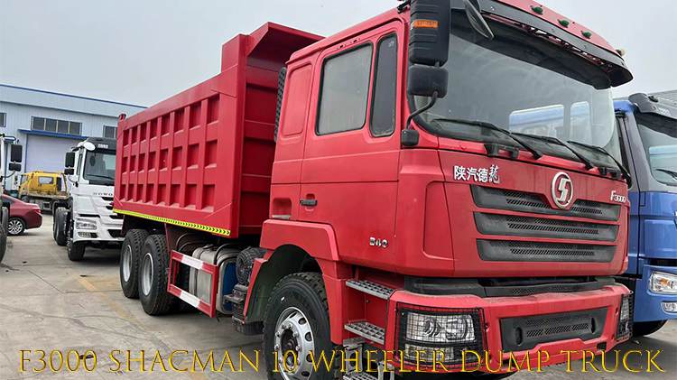 F3000 Shacman 10 Wheeler Dump Truck for Sale in Guyana