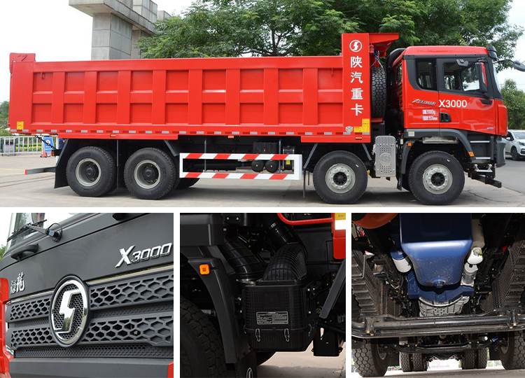 12 Wheeler Shacman Dump Truck 8x4 X3000 for Sale in Senegal