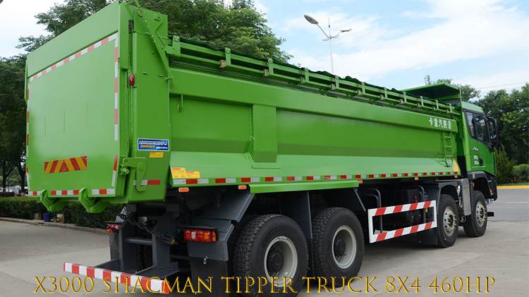 X3000 Shacman Used Tipper Truck 8x4 in Cameroon