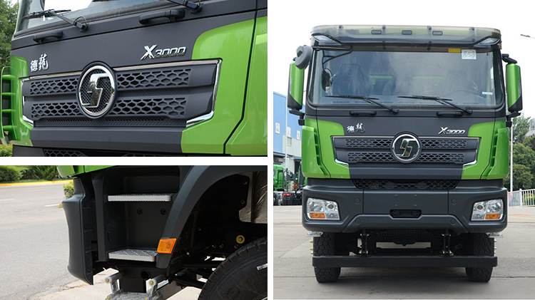 X3000 Shacman Used Tipper Truck 8x4 in Cameroon