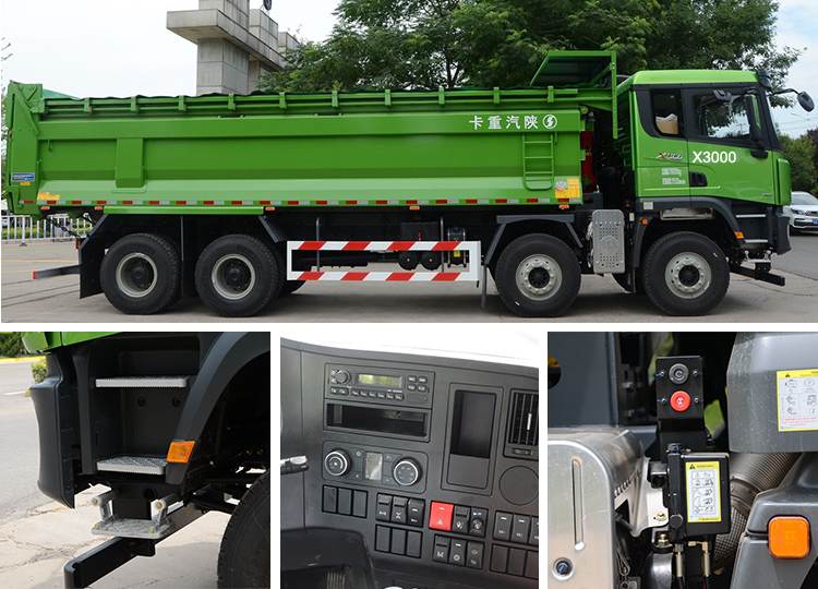 X3000 Shacman Used Tipper Truck 8x4 in Cameroon
