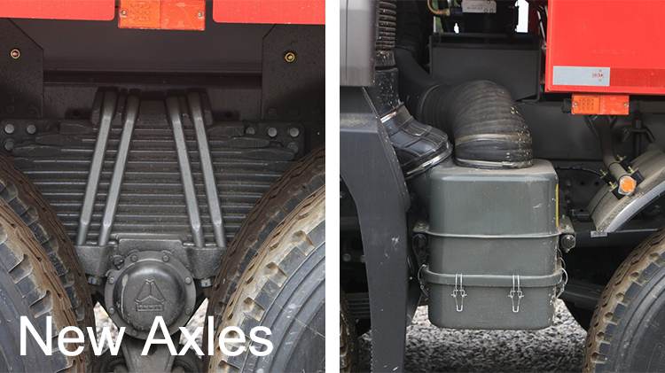 12 Wheels Dump Truck Used Sinotruk Hohan 8x4 for Sale in Libya