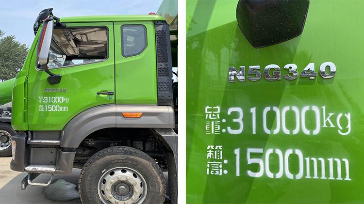 2021 Sinotruk Hohan 340hp 31 Ton Dump Truck from China