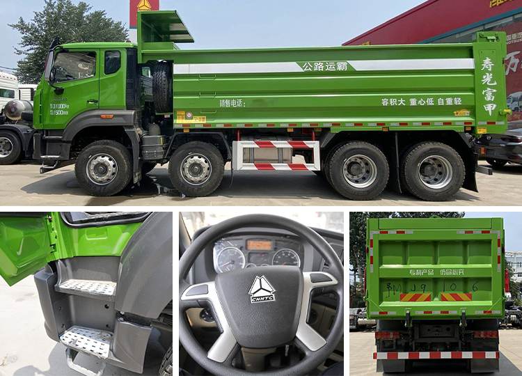 2021 Sinotruk Hohan 340hp 31 Ton Dump Truck from China