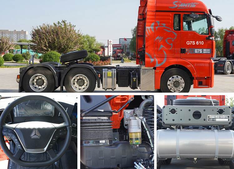 Second Hand Sinotruk 6x4 G7s Sitrak Truck Head for Sale in Ghana