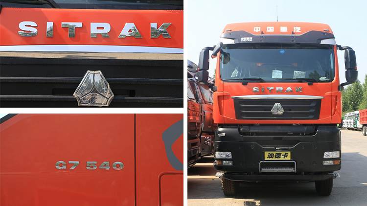 540hp Sinotruk Sitrak G7 Used Tipper Trucks for Sale in Uganda