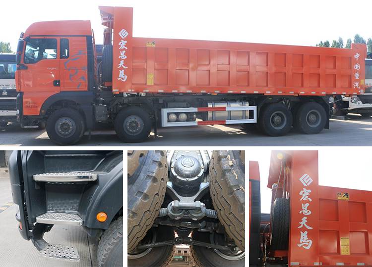 540hp Sinotruk Sitrak G7 Used Tipper Trucks for Sale in Uganda