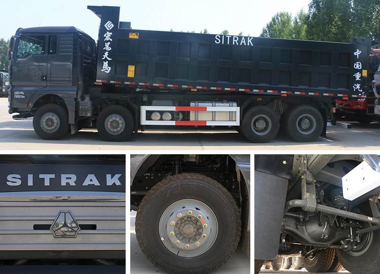Sinotruk 2023 Sitrak G7 Used Dump Truck for Sale in China