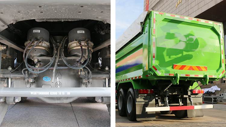 Sinotruk Sitrak G7h 10 Wheel Used Dump Trucks 25 Ton in Nigeria