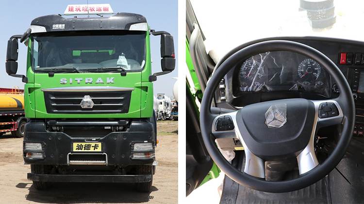 Sinotruk Sitrak G7h Used 12 Wheel 8x4 Heavy Dump Truck in Zambia