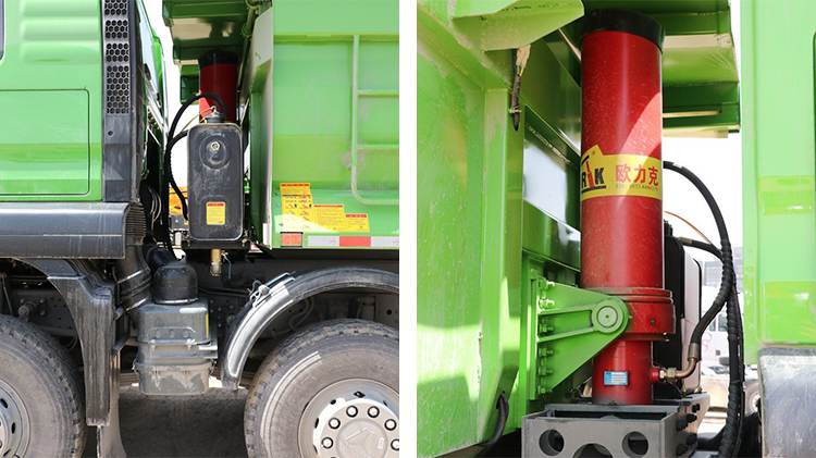 Sinotruk Sitrak G7h Used 12 Wheel 8x4 Heavy Dump Truck in Zambia