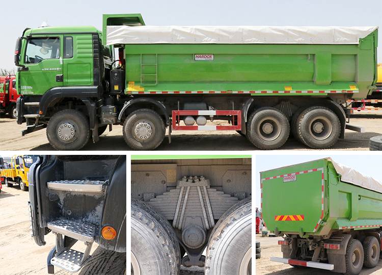 Sinotruk Sitrak G7h Used 12 Wheel 8x4 Heavy Dump Truck in Zambia