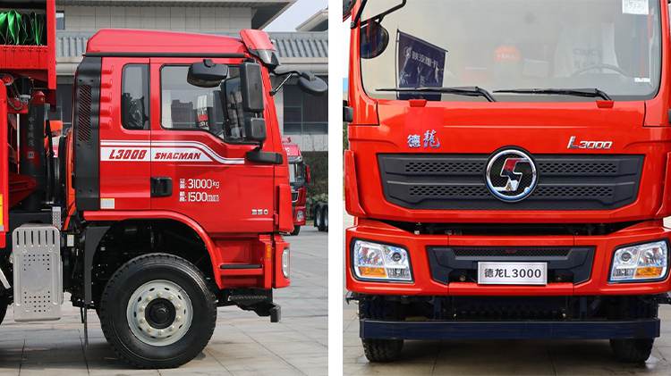 Old L3000 Shacman 12 Wheel Dump Truck for Sale in Guam