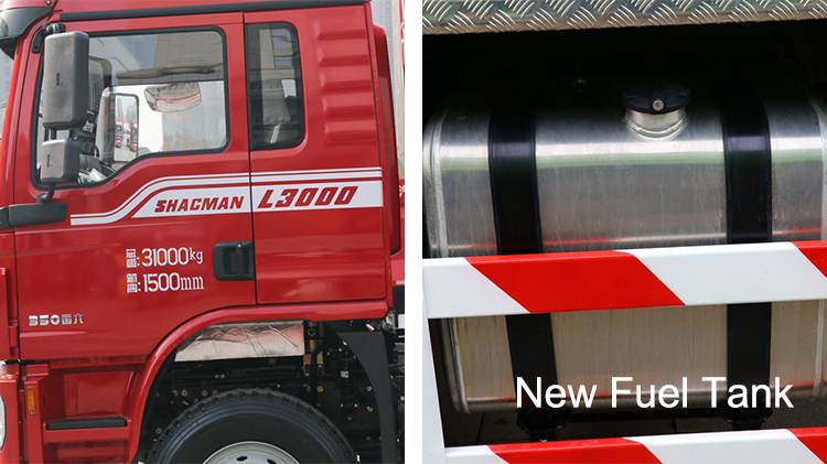 Old L3000 Shacman 12 Wheel Dump Truck for Sale in Guam