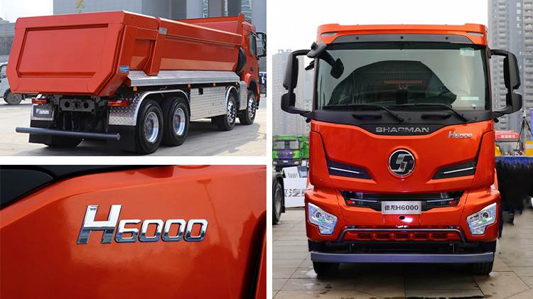 12 Wheel Shacman H6000 Tipper Truck for Sale in Kenya