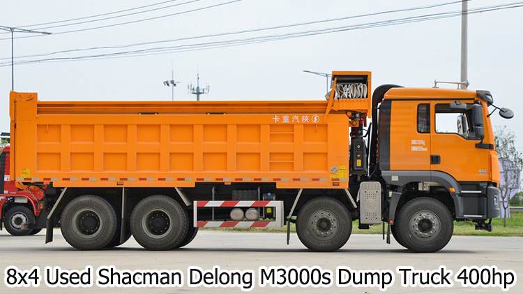 8x4 Used Shacman Delong M3000s Dump Truck for Sale in Saudi Arabia