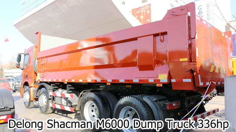Second Hand Delong Shacman M6000 Dump Truck for Sale in Algeria