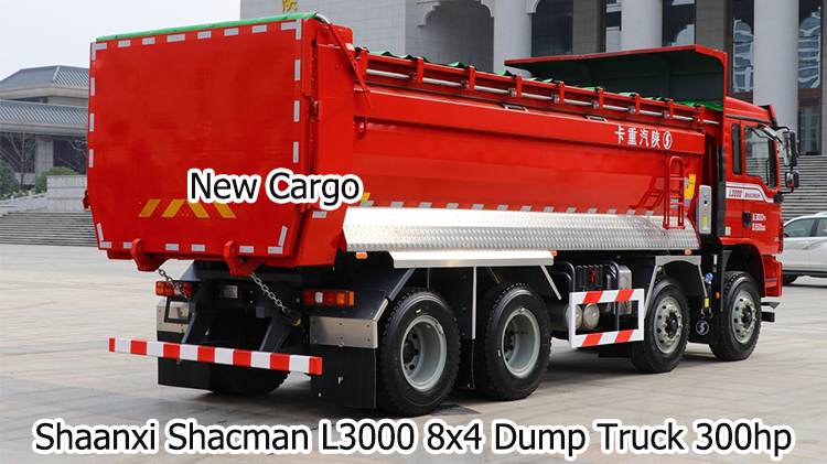 Second Hand Shaanxi Shacman L3000 8x4 Dump Truck from China