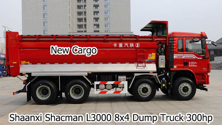 Second Hand Shaanxi Shacman L3000 8x4 Dump Truck from China