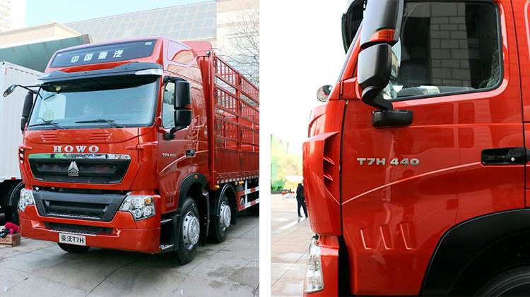 Cnhtc Sinotruk Howo T7h Used Cargo Truck for Sale in Guyana