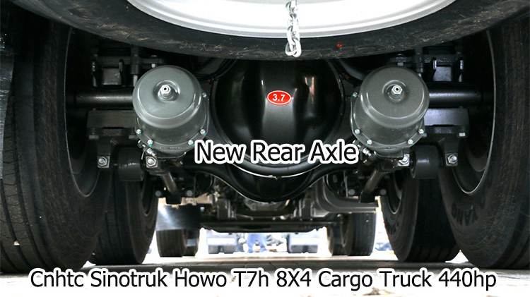 Cnhtc Sinotruk Howo T7h Used Cargo Truck for Sale in Guyana