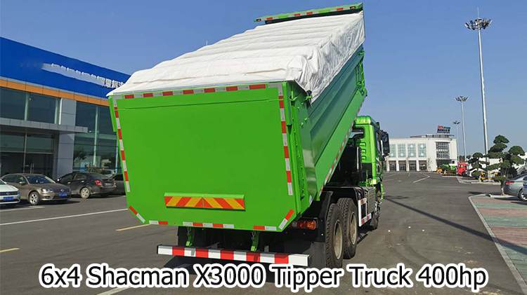 Used 6x4 Shacman X3000 Tipper Truck for Sale in Morocco